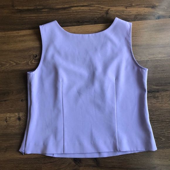 Jessica 90s/Vintage Purple Top (US M) - Picture 7 of 8